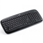 Tastatura Genius SLIMSTAR 110, PS2, negru
