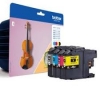 Set cartuse cerneala originale Brother black cyan magenta yellow LC127XLVALBP LC127XLVALBP