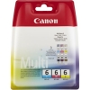 Cartus original Canon BCI-6MULTI INK IP4000 cyan magenta yellow PK BS4706A022AA