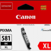 Cartus original Canon CLI-581XL BK Black XL ink Cartridge TS6150 TS8150 TS9150 TR7550 TR8550 2052C001AA