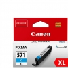 Cartus original Canon CLI-571XLC Cyan XL ink Cartridge for MG5750 MG6850 MG7750 BS0332C001AA