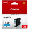 Cartus original Canon PGI-1500XLC Cyan Dual Resistant High Density XL Ink Tank Maxify MB2050 2350 BS9193B001AA