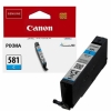 Cartus original Canon CLI-581 C Cyan ink tank TS6150 TS8150 TS9150 TR7550 TR8550 2103C001AA