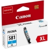 Cartus original Canon CLI-581XL C Cyan XL ink Cartridge TS6150 TS8150 TS9150 TR7550 TR8550 2049C001AA