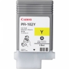 Cartus original Canon Dye Ink Tank PFI-102 Yellow For LP17 LP24 iPF500 iPF6X0 iPF7X0 130ml CF0898B001AA