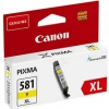 Cartus original Canon CLI-581XL Y Yellow XL ink Cartridge TS6150 TS8150 TS9150 TR7550 TR8550 2051C001AA