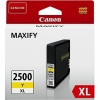 Cartus original Canon PGI-2500XLY Yellow Dual Resistant High Density XL Ink Tank Maxify iB4050 MB5050 5350 BS9267B001AA