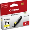 Cartus original Canon CLI-571XLY Yellow XL ink Cartridge for MG5750 MG6850 MG7750 BS0334C001AA