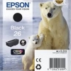 Cartus original Epson Black 26 pentru XP-600 700 800 C13T26014010
